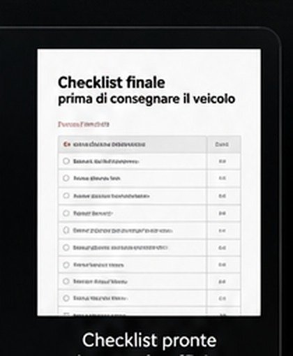 Checklist finale